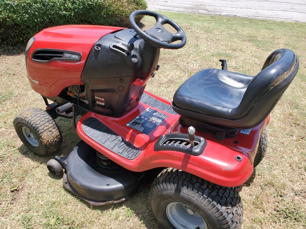 Riding mower craftsman YT4500 for Sale in Fort Worth, TX OfferUp