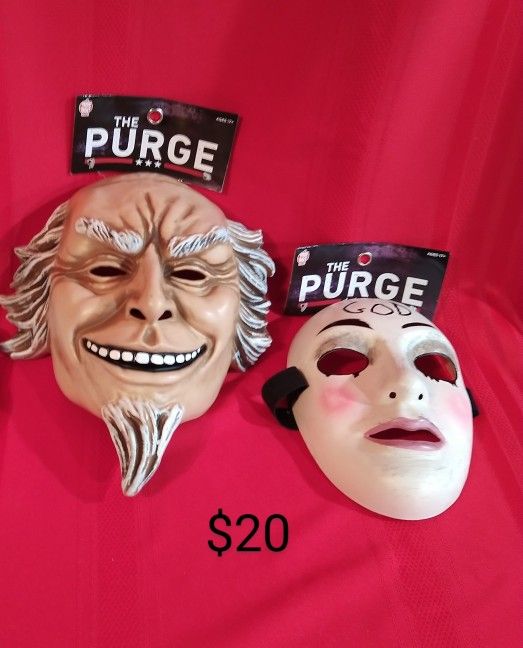 Purge Halloween Masks