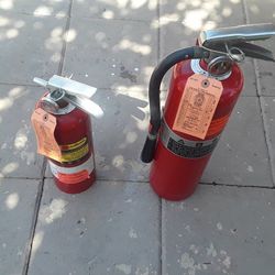 2 full Fire Extinguisher.... Thumbnail