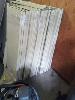 Metal Shelving Make An Offer!!! Need Gone Today!!!  Thumbnail