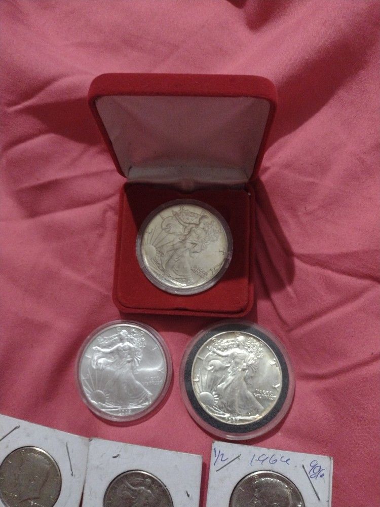 Fine Silver Coins And 90percent Silver Coins