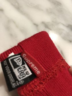 Authentic Supreme red headband Thumbnail