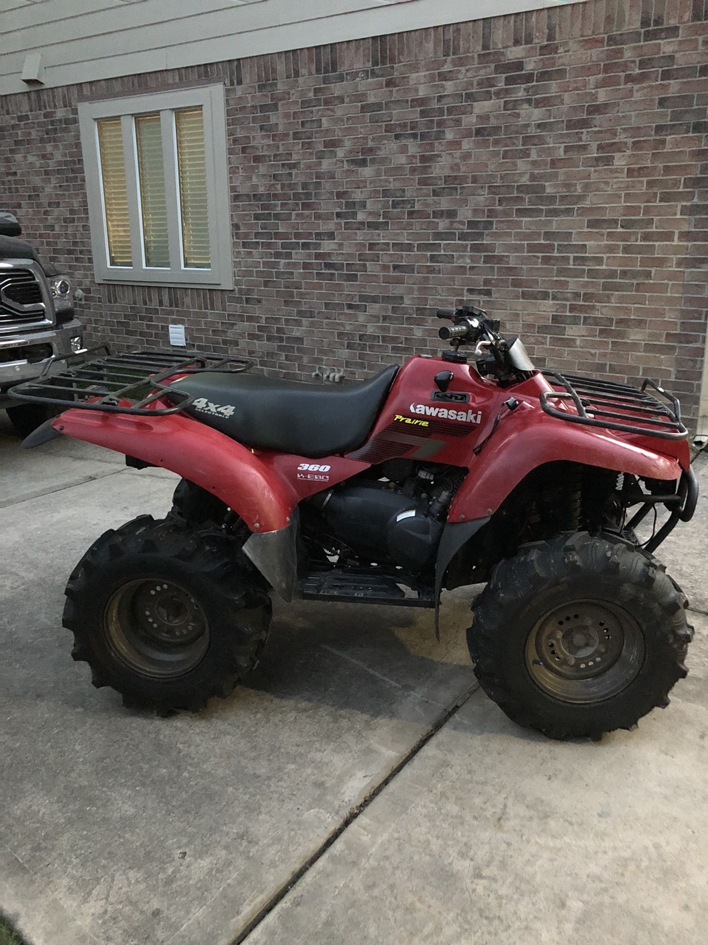 07 Kawasaki Prairie 360 4x4 Atv 4wheeler For Sale In Humble Tx Offerup