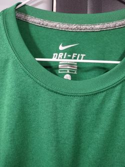 New~Nike Dri-Fit Shirt: Green  Thumbnail