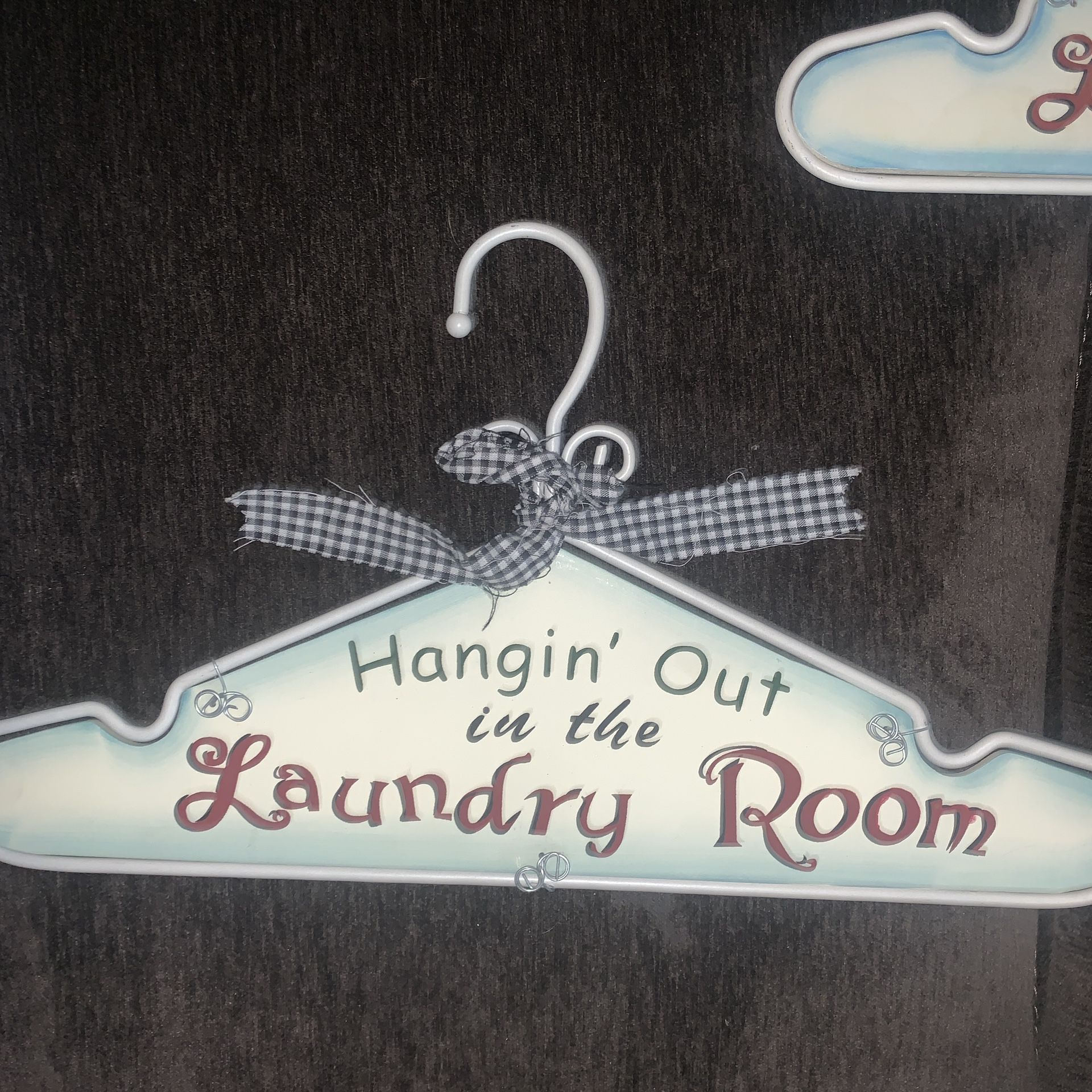 Laundry room decor - Hangers