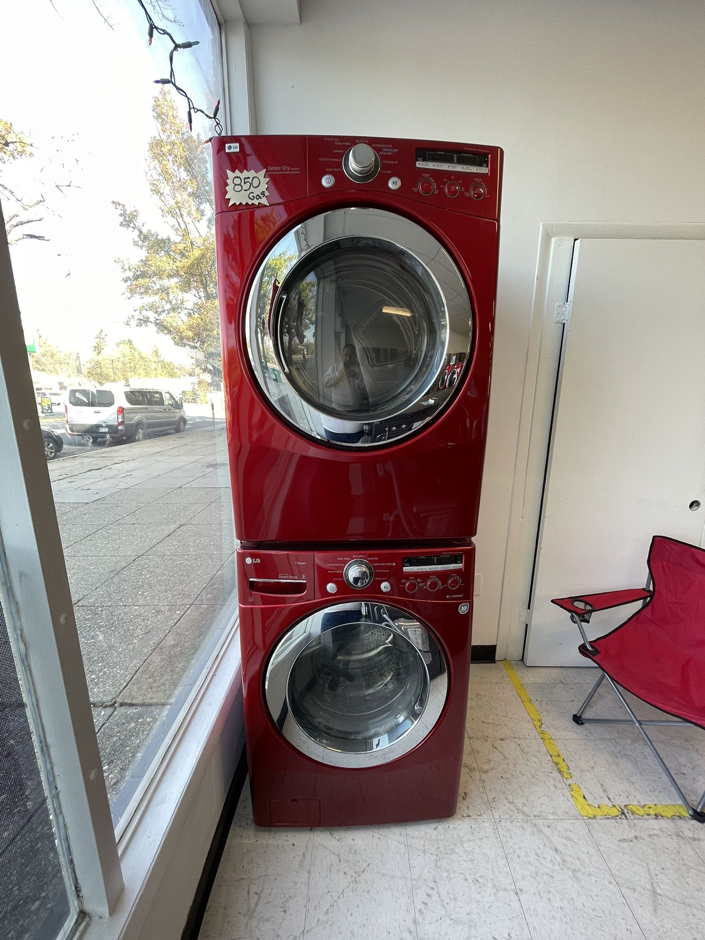 LG Front Load Washer And Gas Dryer Set Used In Good Condition With 90days Warranty 