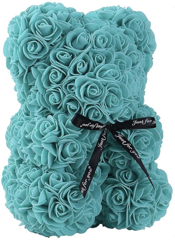 Custom Made Forever Rose Bear