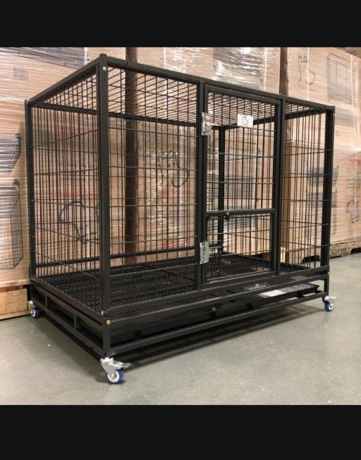 💪Heavy Duty 💪 Brand New In The Box ⚡ Stackable Dog Kennels With Removable Tray ‼️🐕🦺🦮🐺‼️🐕🦺🦮🐺‼️🐕🦺🦮🐺🐶🐕