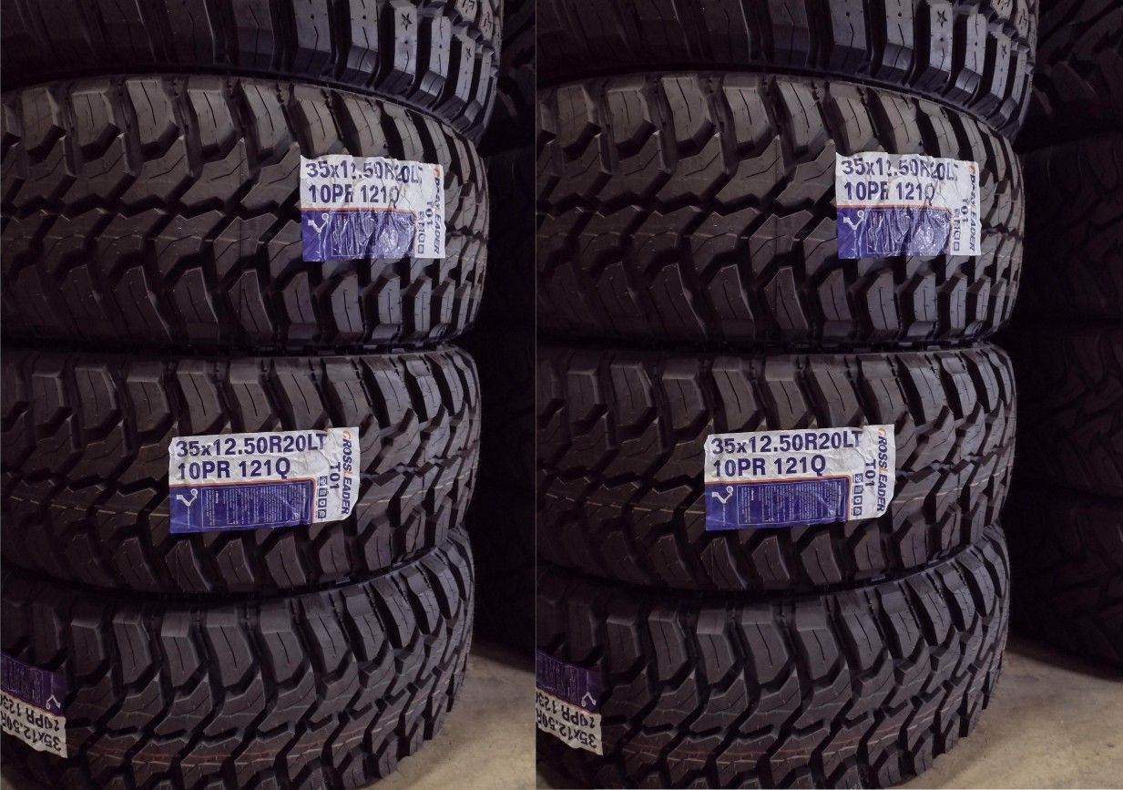 Crossleader 35x12.50-20 M/T Blowout Tire - 20" Inch We Finance Everyone
