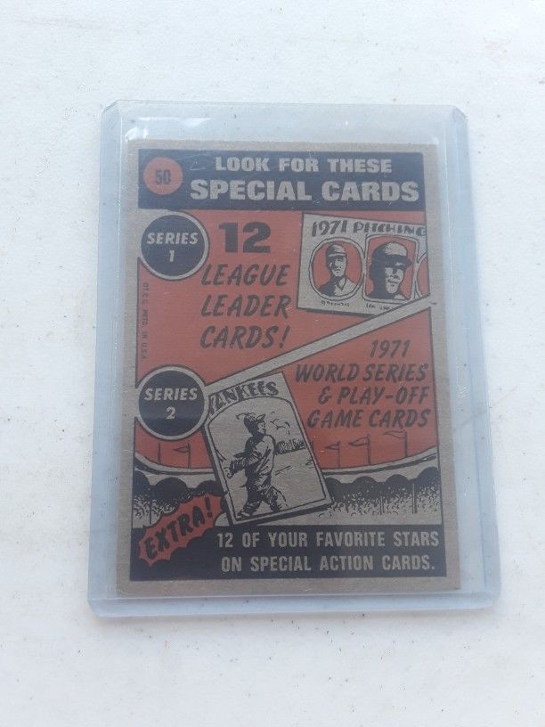 1972 Topps Willie Mays In Action Card ++ Derek Jeter Card