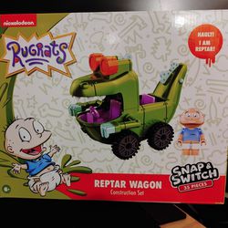 Nickelodeon Rugrats Reptar Wagon Construction Set Thumbnail