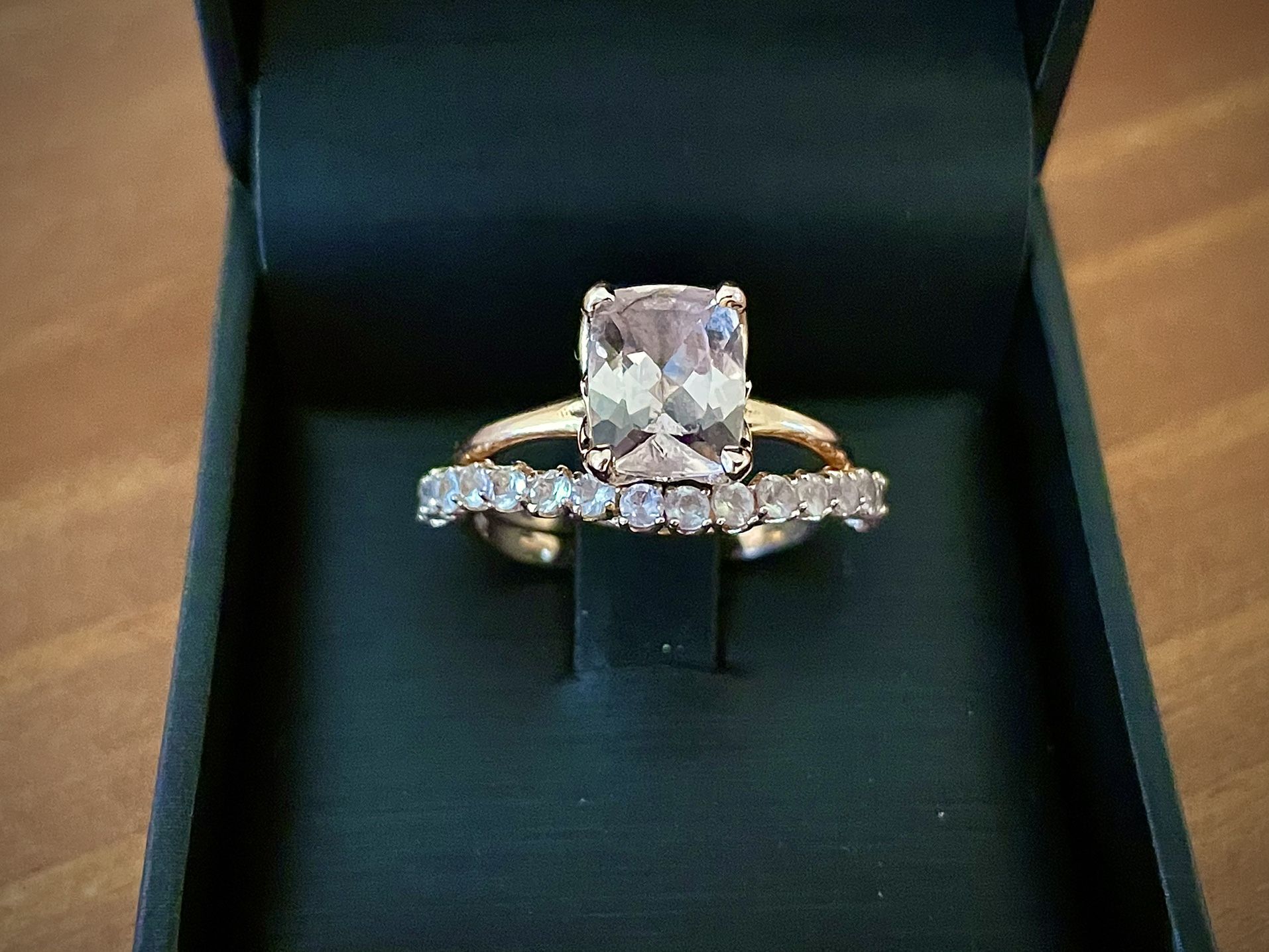 Rose Gold Morganite Set