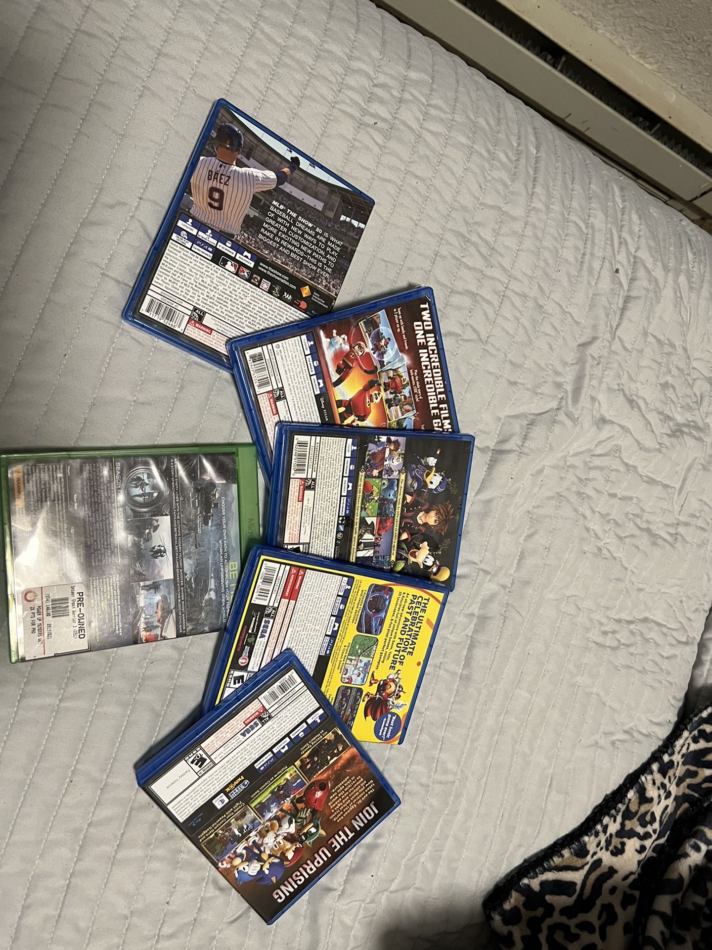 Assorted PlayStation 4 and Xbox one games