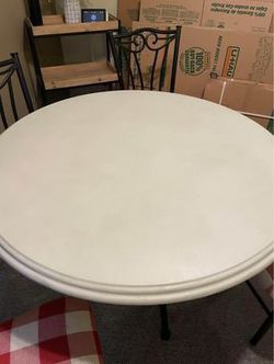 Dining Table and Four Chairs Thumbnail