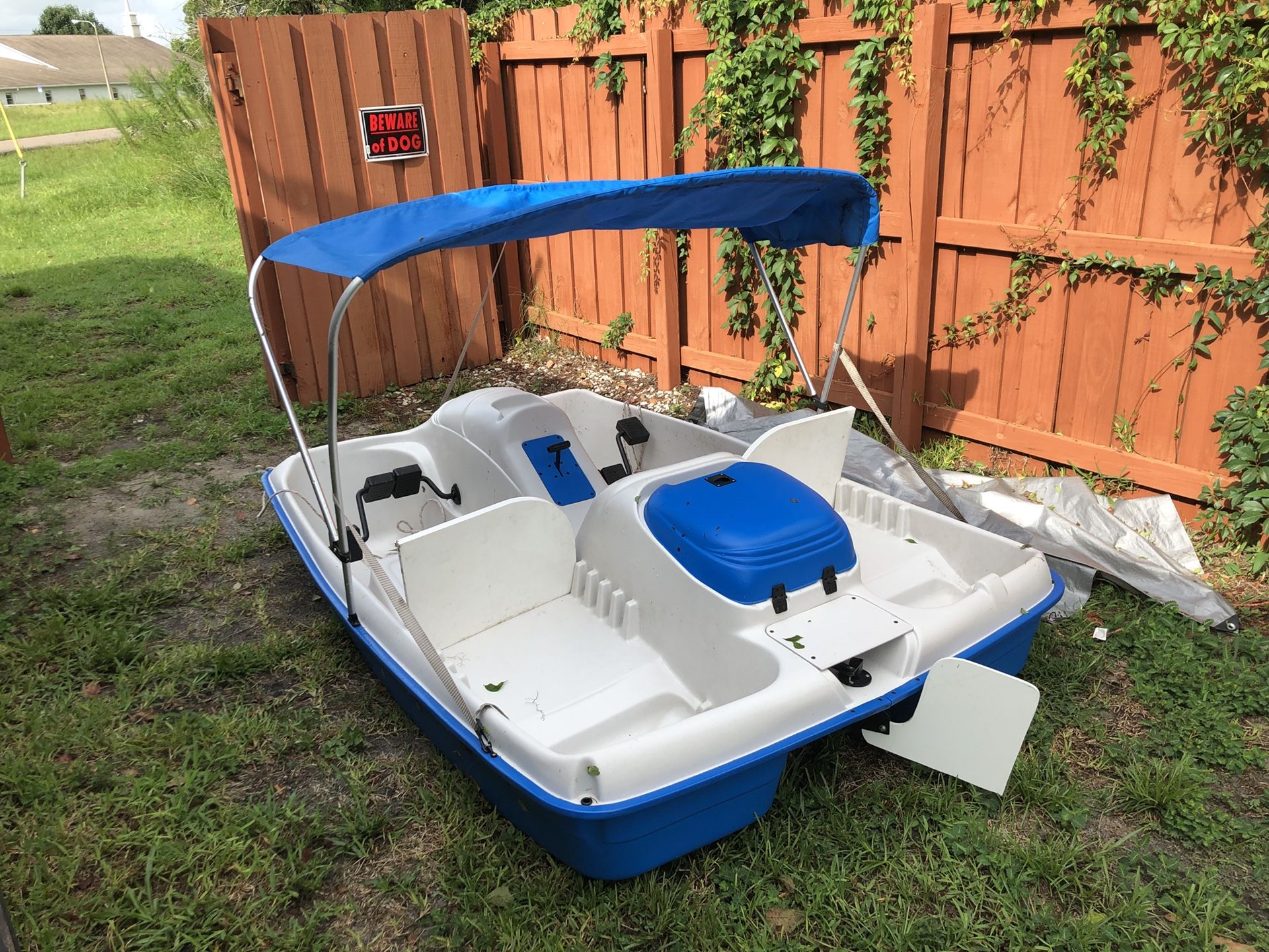 Aquatoy Pedal Paddle Boat for Sale in Spring Hill, FL OfferUp