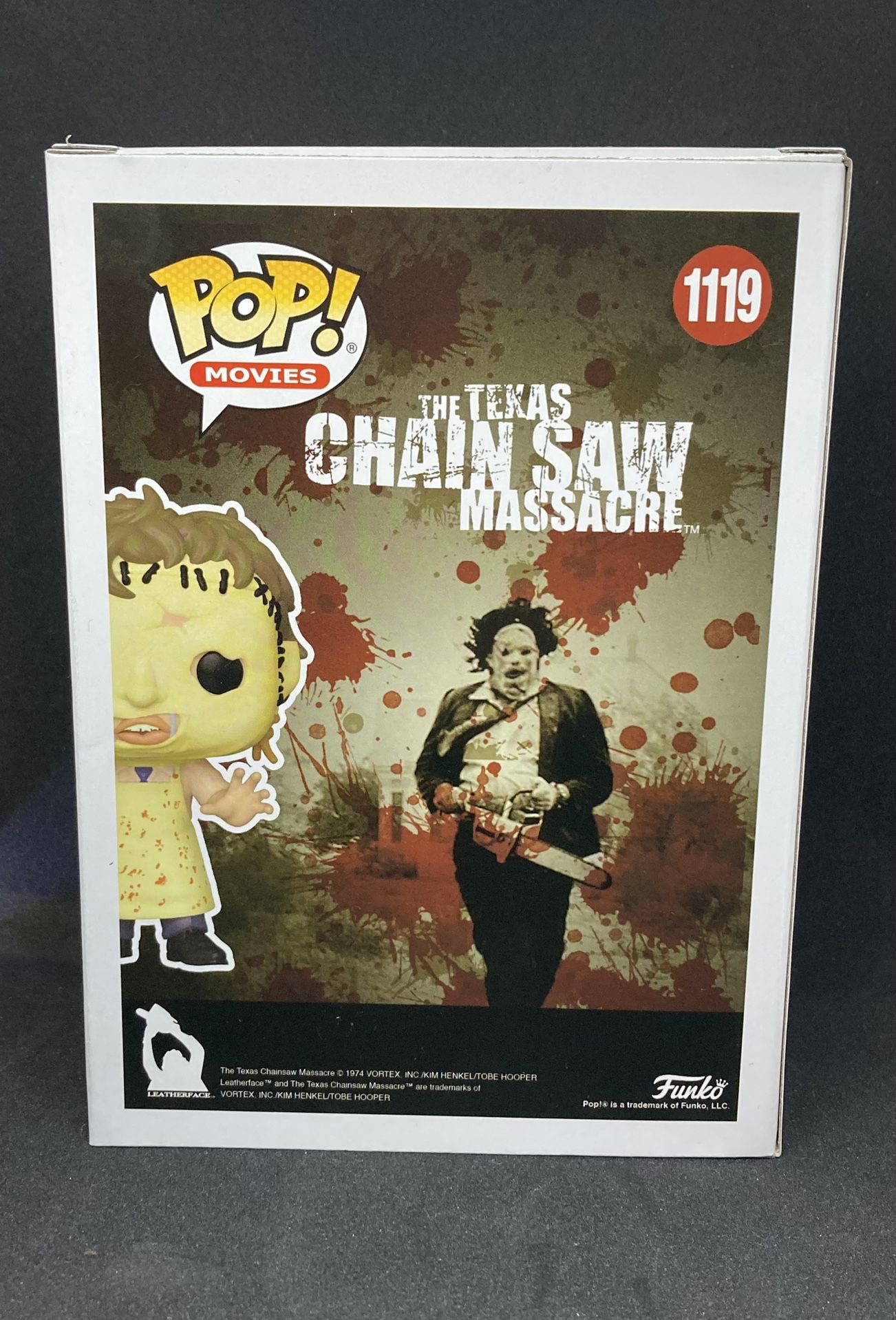 leatherface funko pop hot topic exclusive
