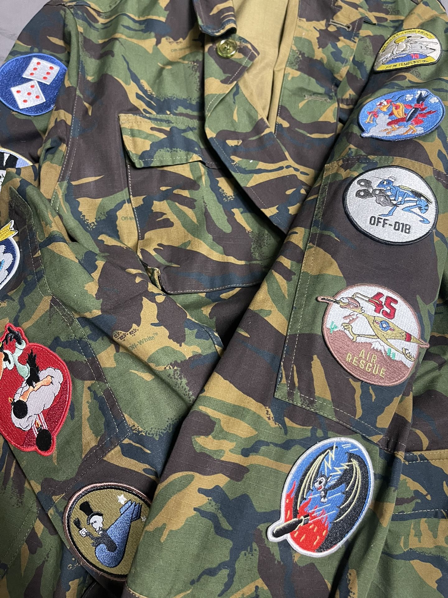 Off-white Camo Jacket