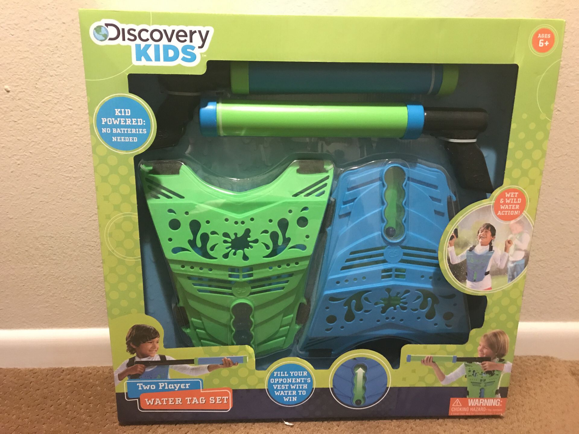 Discovery Kids Water Tag Set
