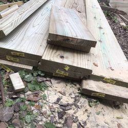 2x12 -10 Feet Long- Pressure treated wood – New A Thumbnail