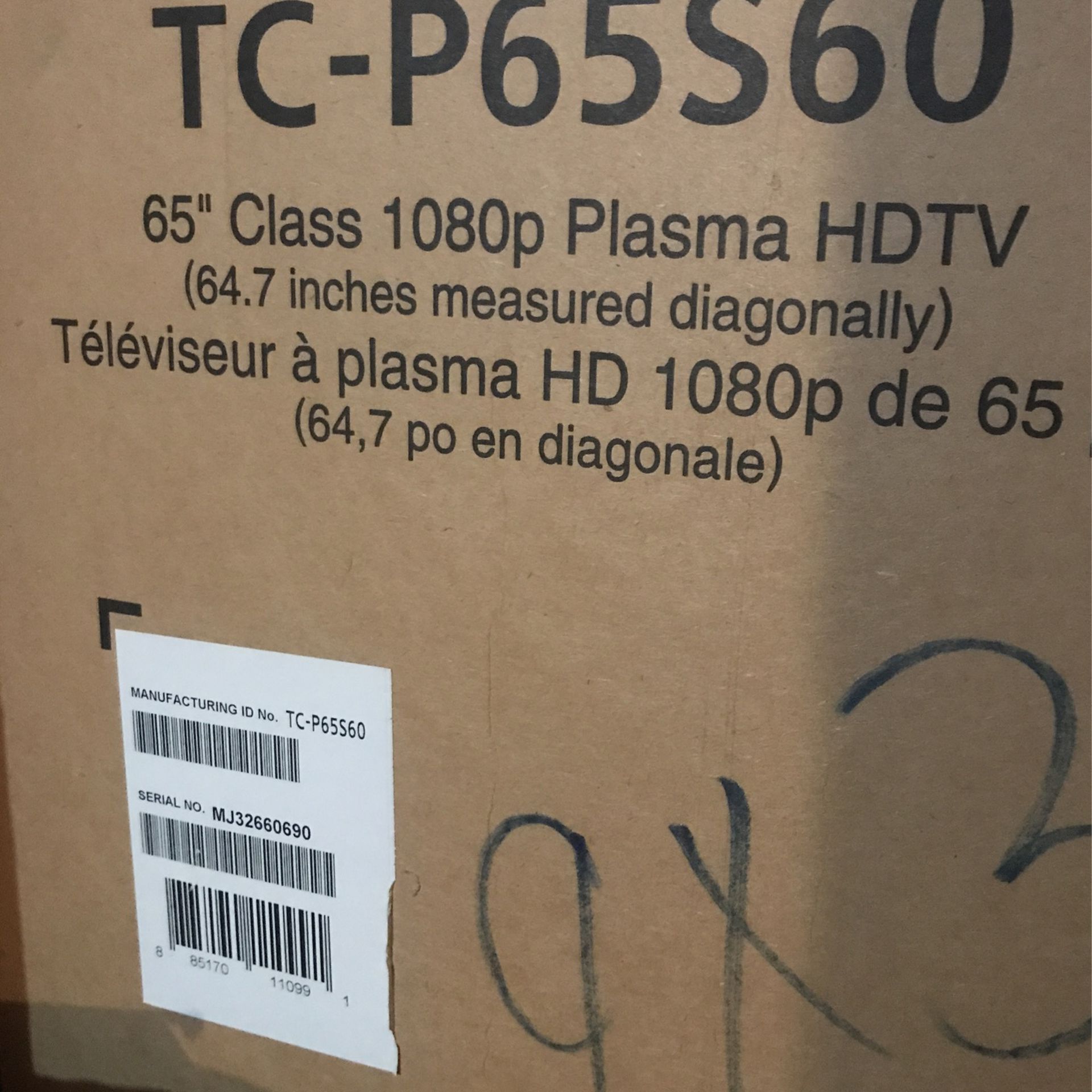 3 Brand New In The Box Never Been Open Collector T.V Original Plasma T.V