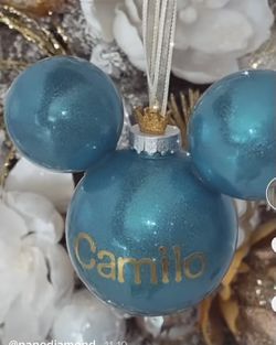 Minnie Or Mickey  Mouse Ornaments  Made  Thumbnail