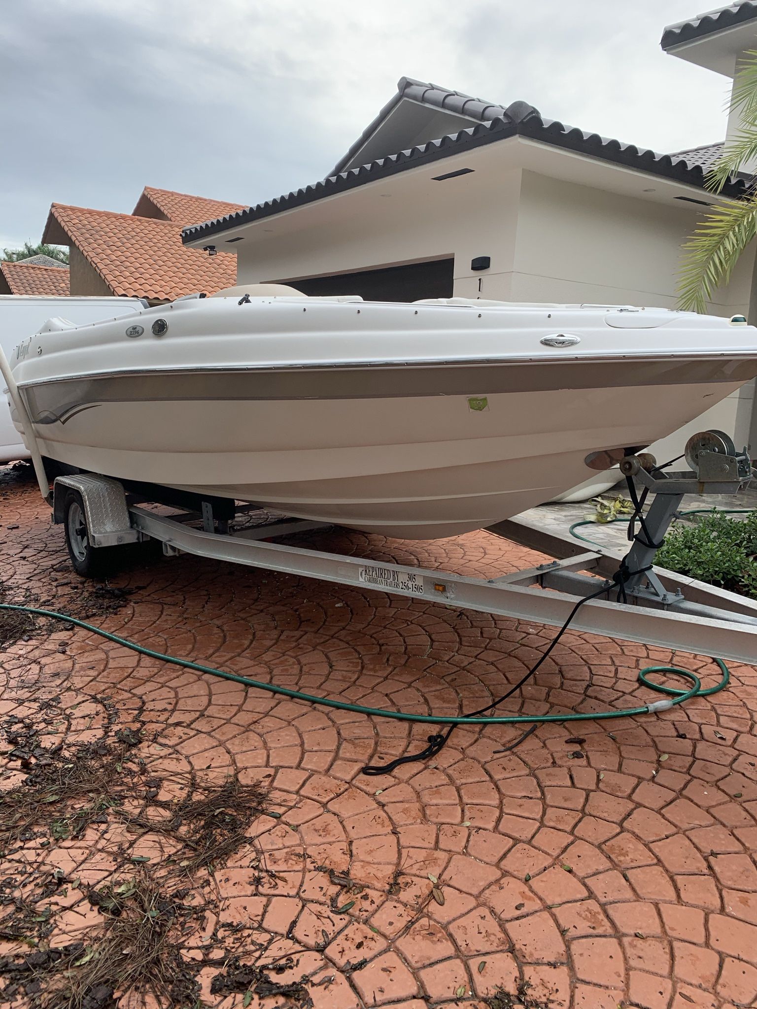 2003 19.5ft Harris Kayot Boat Bow rider …Trade For Jet Ski..!!!