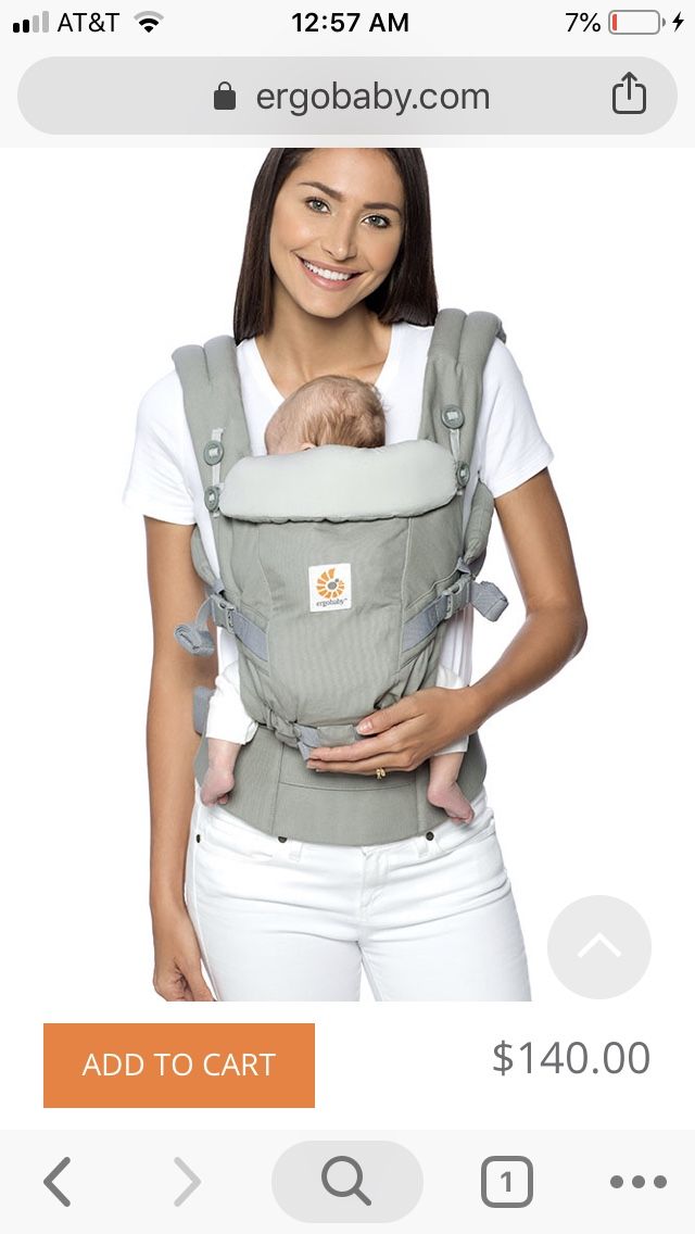 ErgoBaby Adapt Baby Carrier