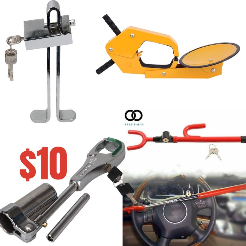 Anti-theft Device Car Auto SUV Security Clutch Safty Brake Pedal /steering wheel /wheel clamp trailer parking/Brake Gear Shift Handbrake Lock