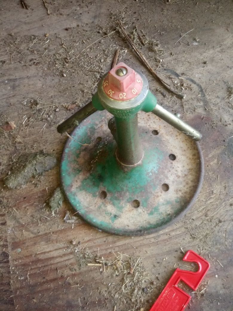 Rain king vintage sprinkler