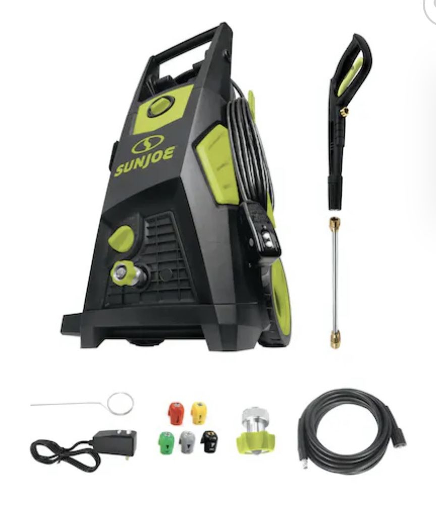 Sun Joe SPX3500 Electric Pressure Washer | Brushless Induction