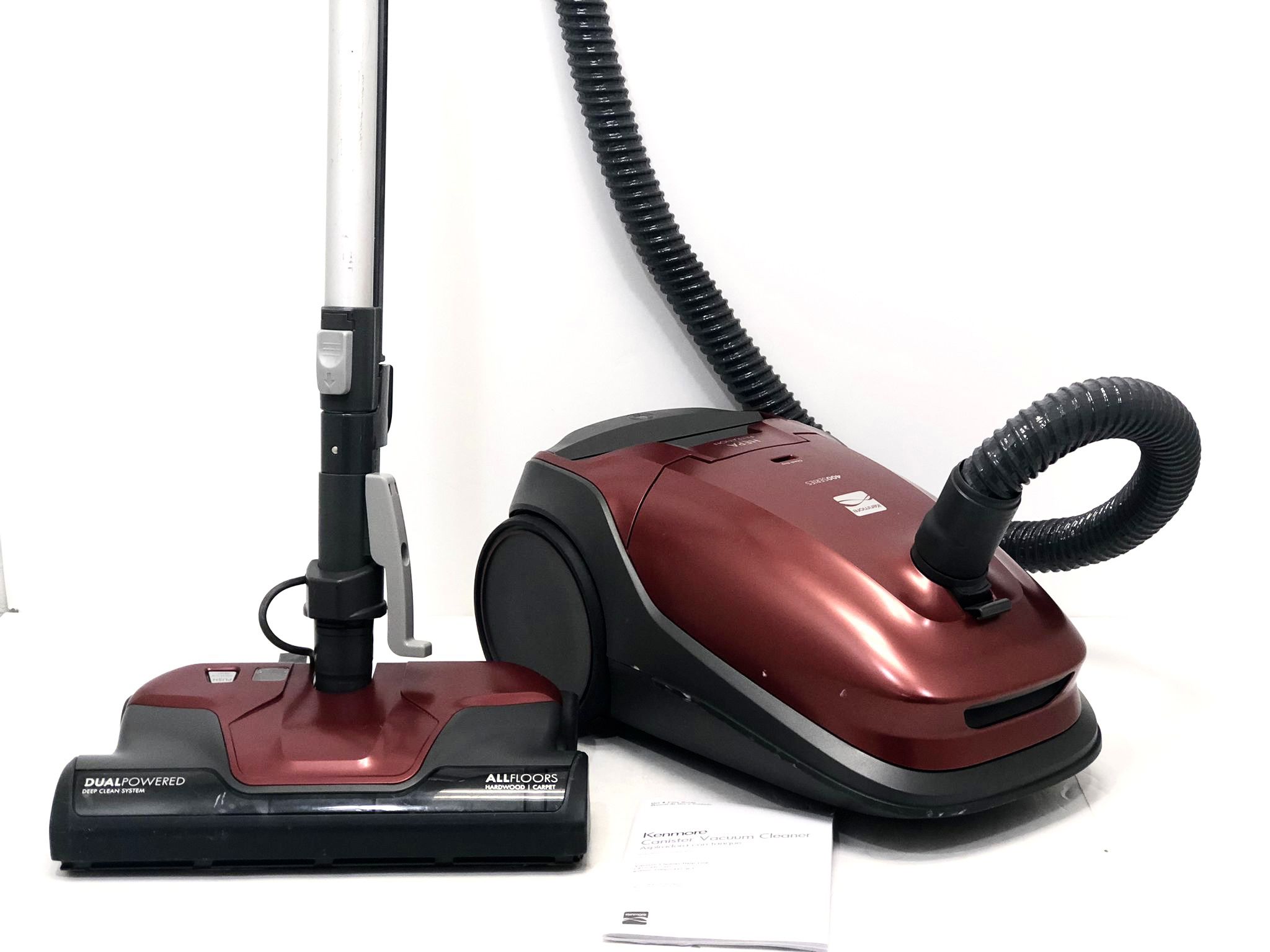Kenmore 400 Series Pet Friendly Lightweight Bagged Canister Vacuum with Extended Telescoping Wand, HEPA, Retractable Cord