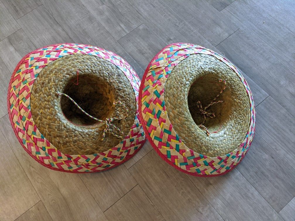 Mexican Colored Edge Sombrero