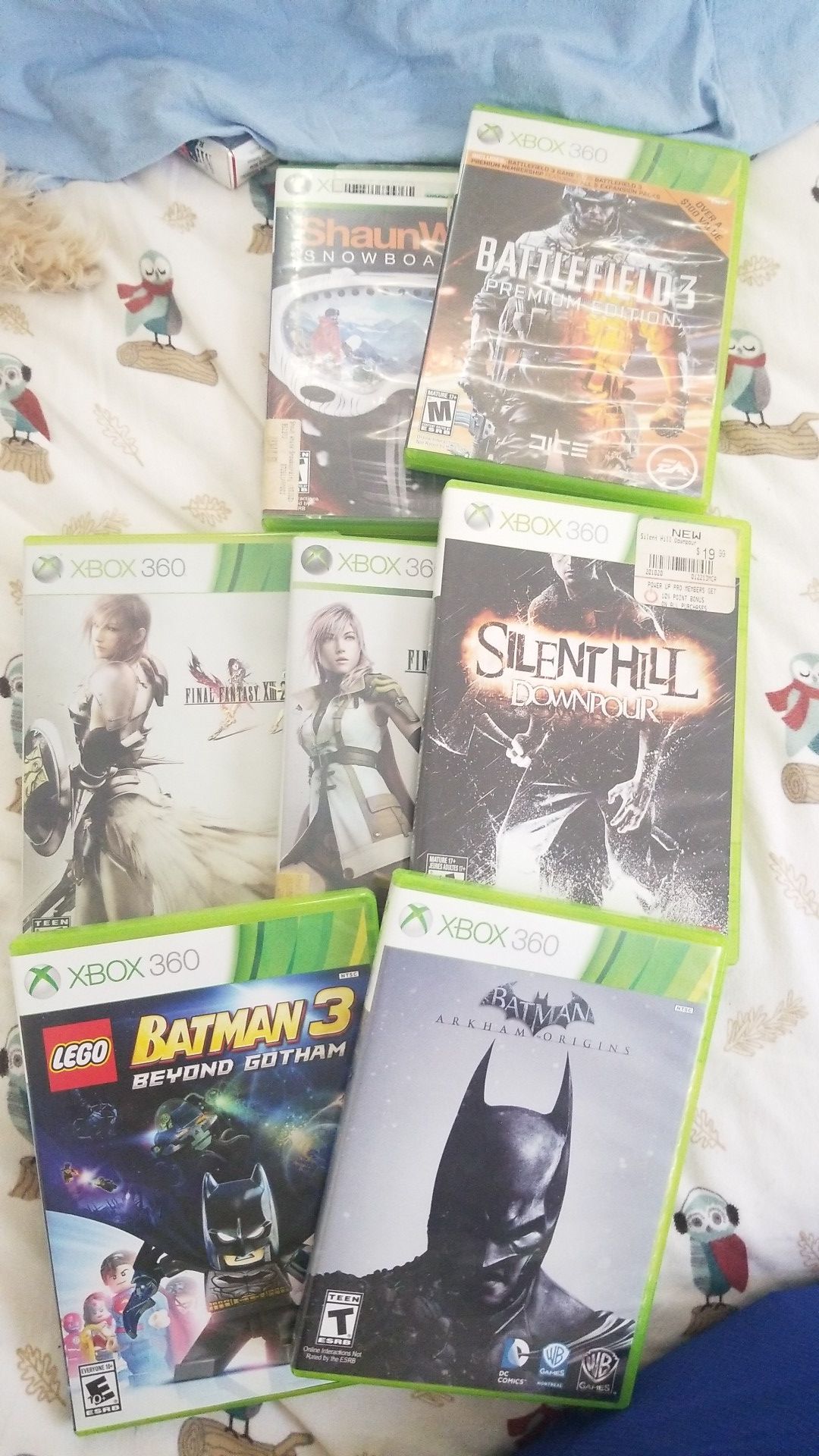 Xbox 360 Games Used