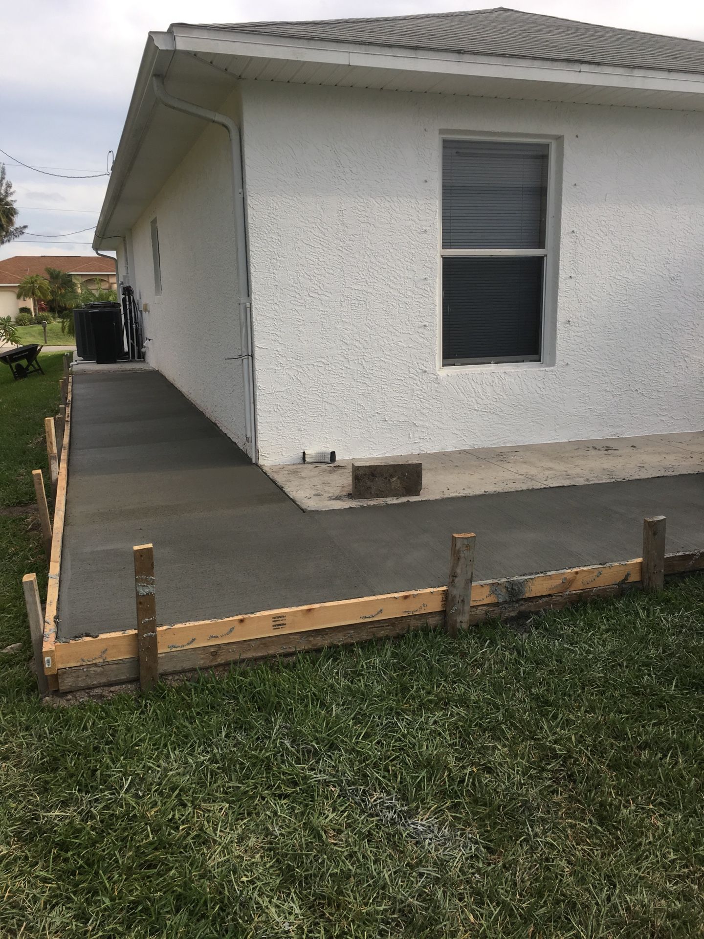 Bobcat And Concrete