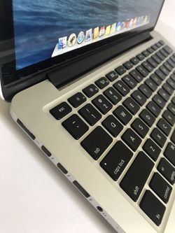 2014 MacBook Pro 13 inch, 256GB SSD, 8GB RAM, Excellent Condition , Battery lasts Long Hours Thumbnail