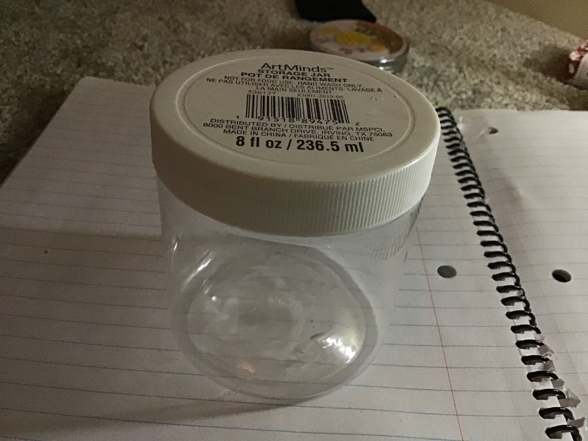 8oz container