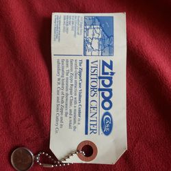 Zippo Pin And Cent Never Spent Guarantee Zippo 70th Anniversary 2002 Thumbnail