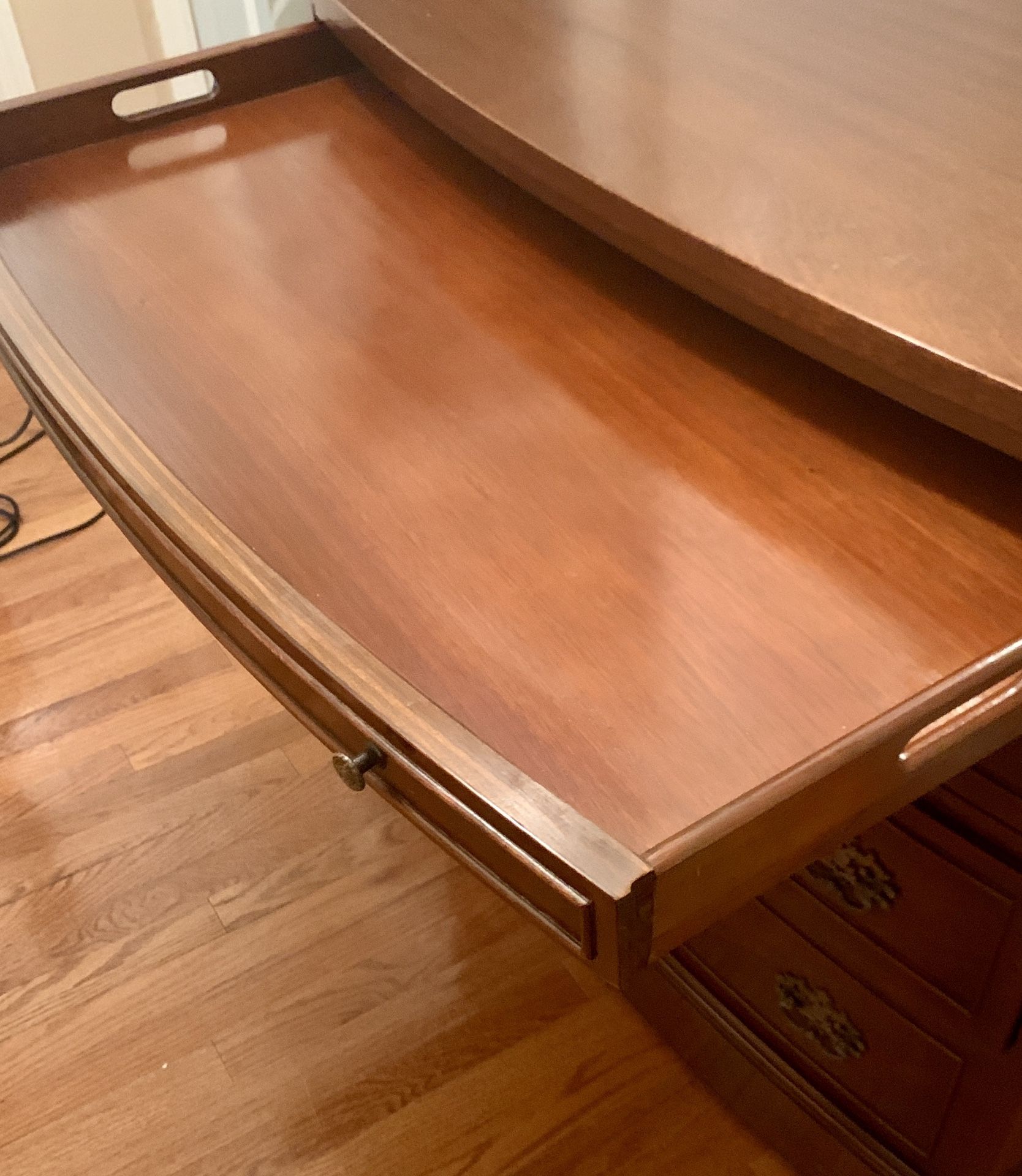 Antique Rway Bowchest Dresser