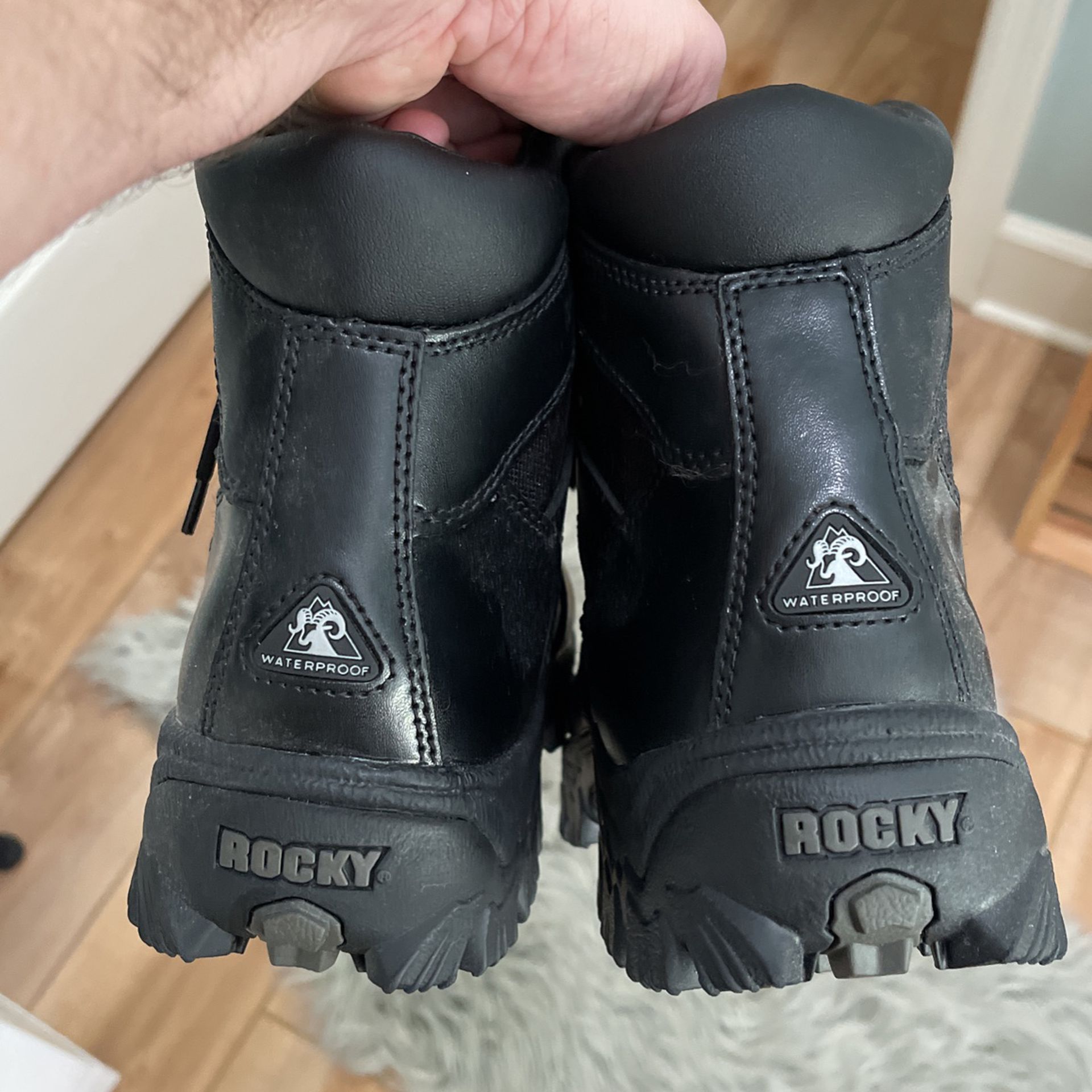 Black Rocky Alpha Force Boots (10.5)
