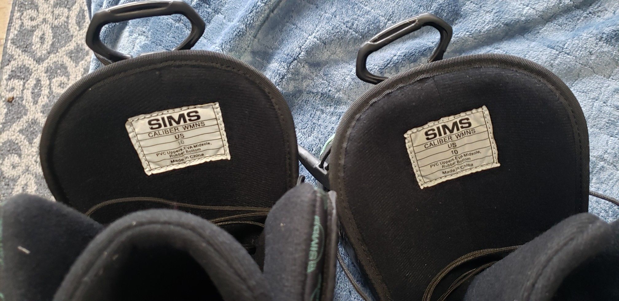 Snowboard Boots and Bag