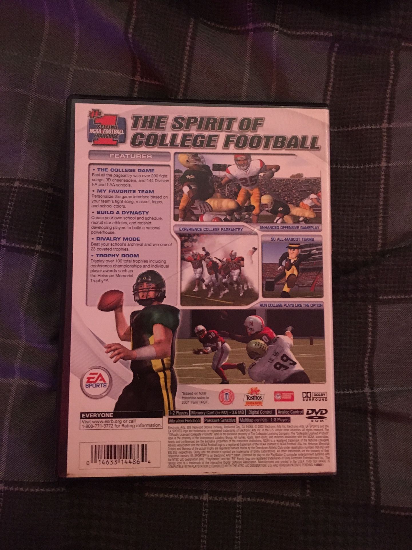 Ps2 ncaa 03,05,07 Lot