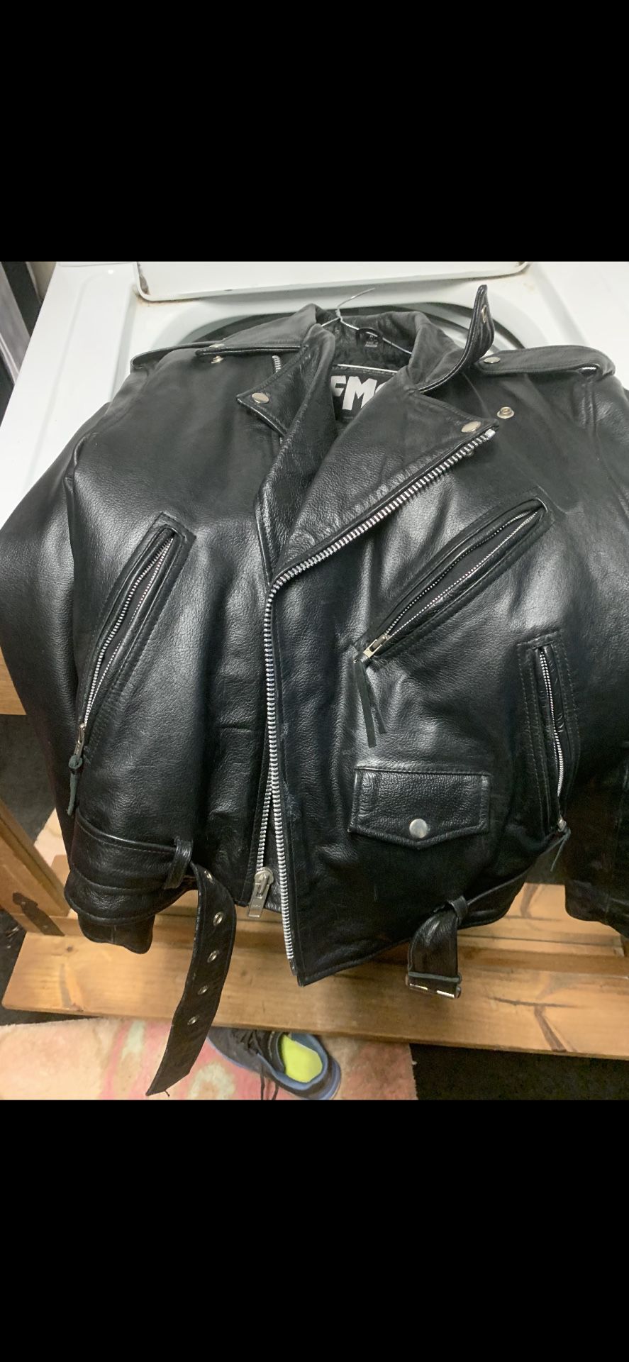 Leather Jacket Large