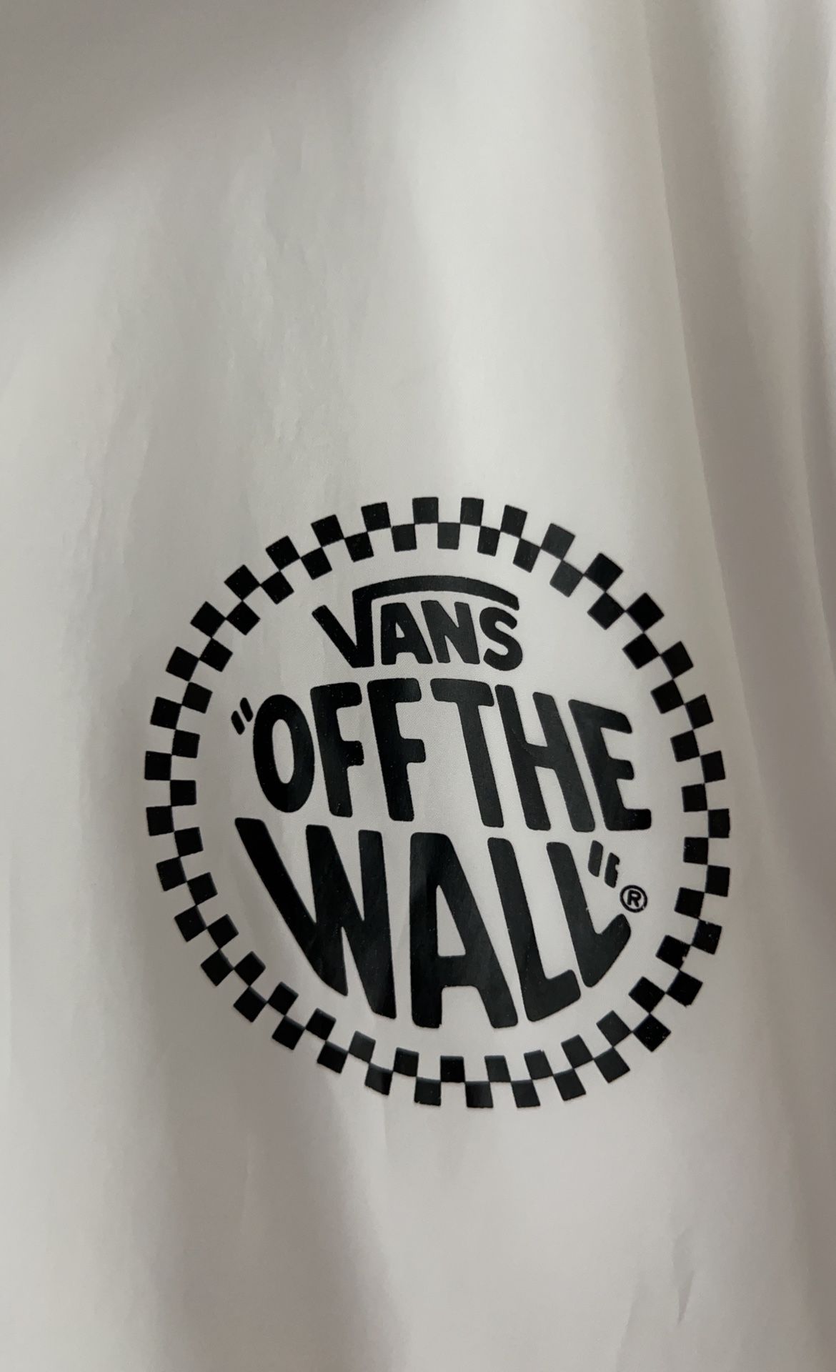 Vans Off The Wall  Windbreaker jacket 