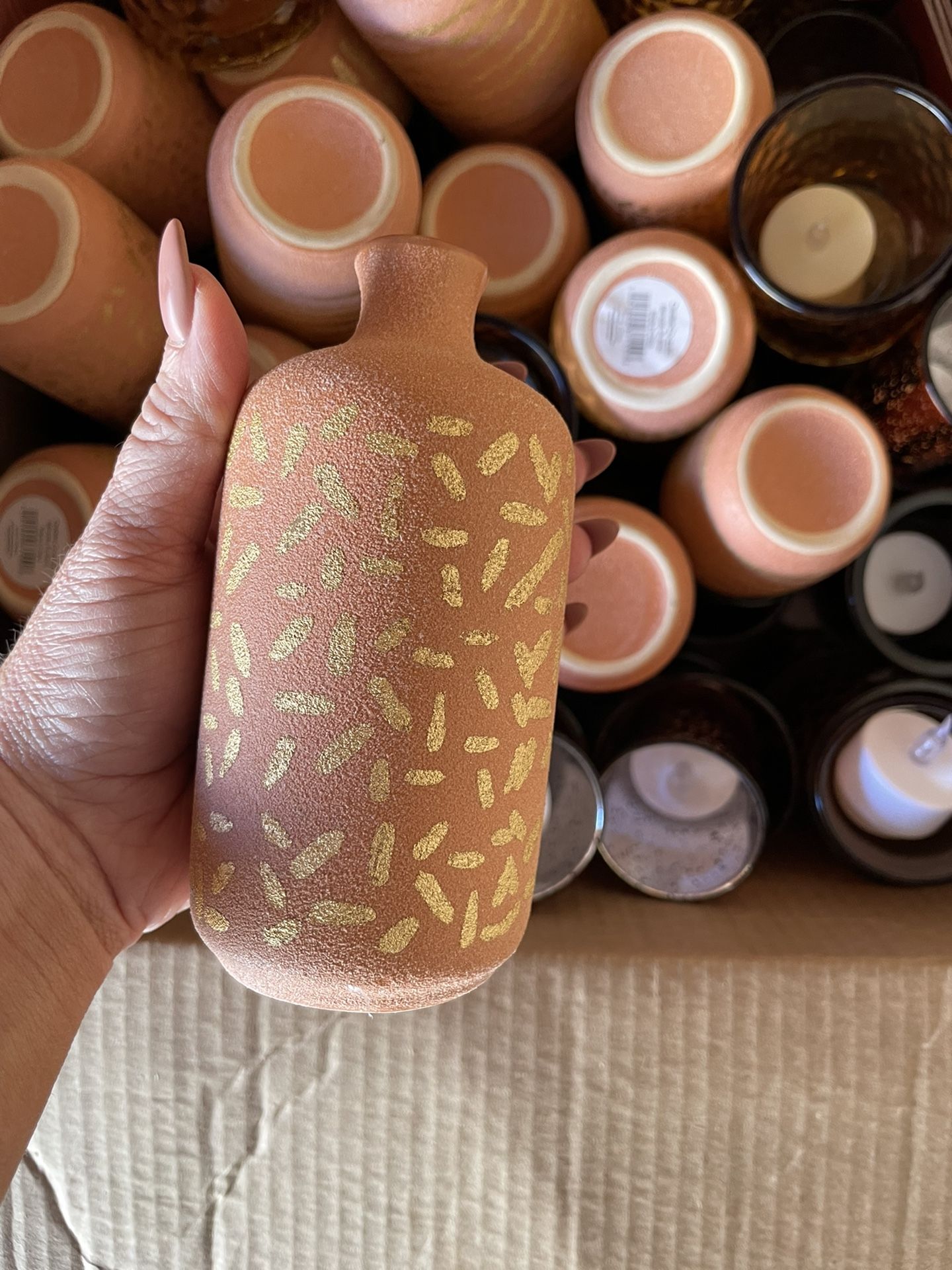 Boho Wedding Decorations /terracotta/gold