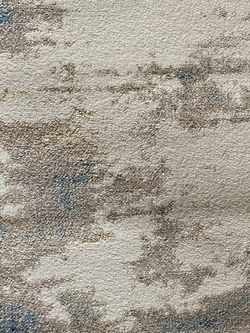 8x10 Area Rugs Carpet Rugs Modern Desgin Super Thick Pile Colors Blue Navy Beige Gold  Thumbnail