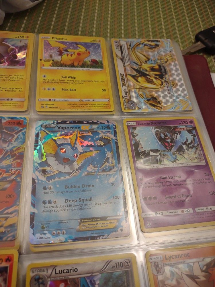 Over 150 Pokemon Cards