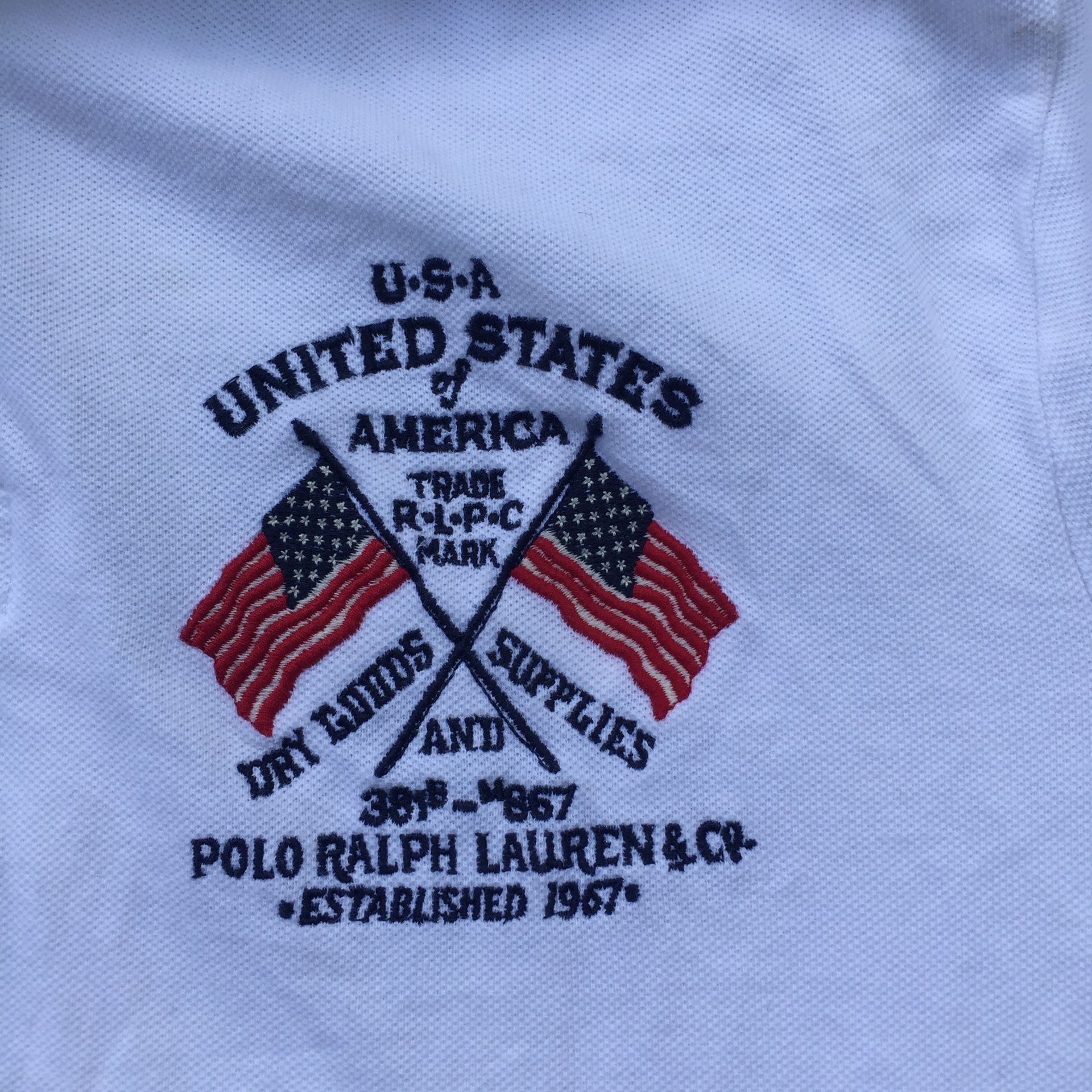 Ralph Lauren American Flag Polo