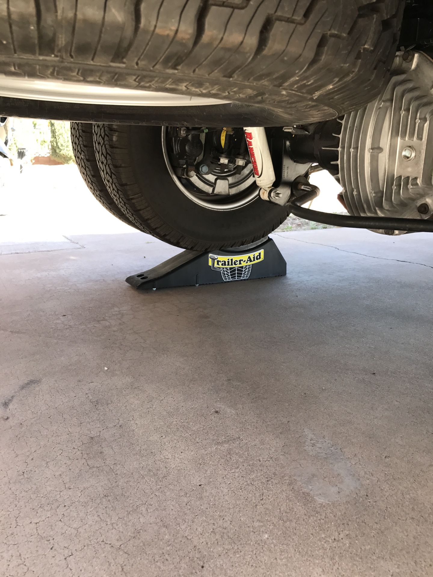 MAKE A REASONABLE OFFER! New! Trailer Aid Plus Tire Change Ramp