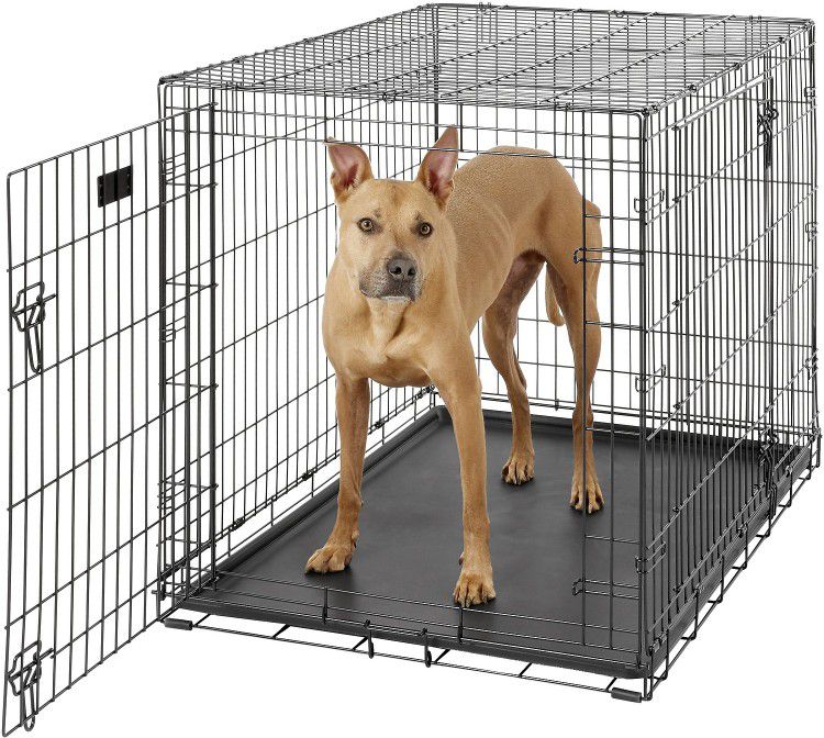 MidWest iCrate Fold & Carry Double Door Collapsible Wire Dog Crate