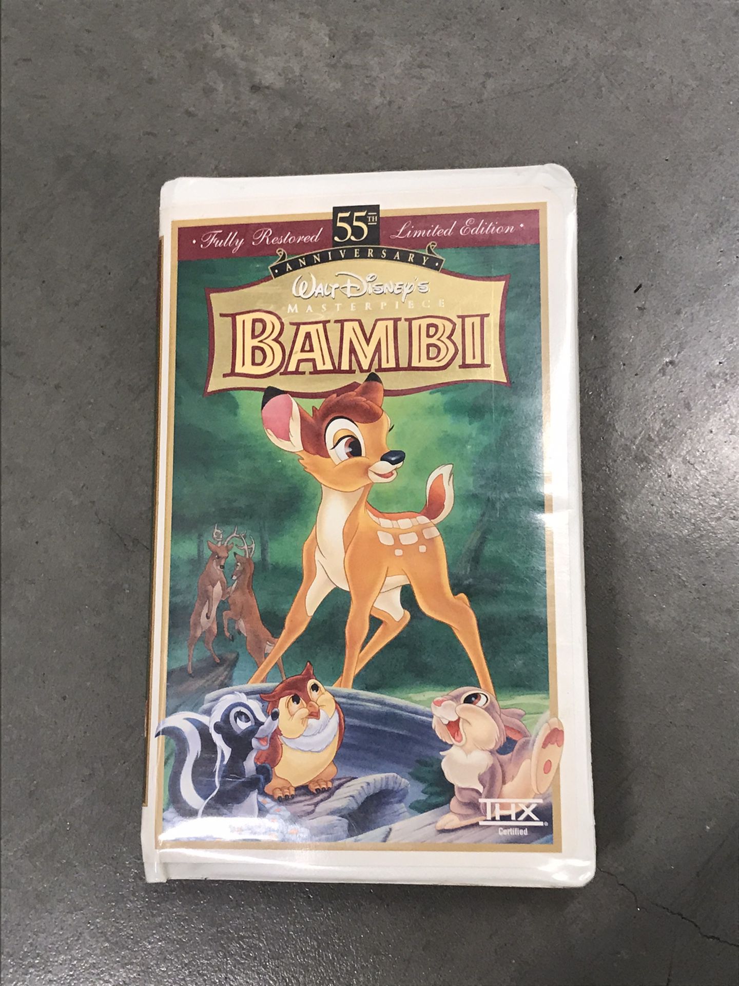 Bambi Vhs tape movie! so beautiful